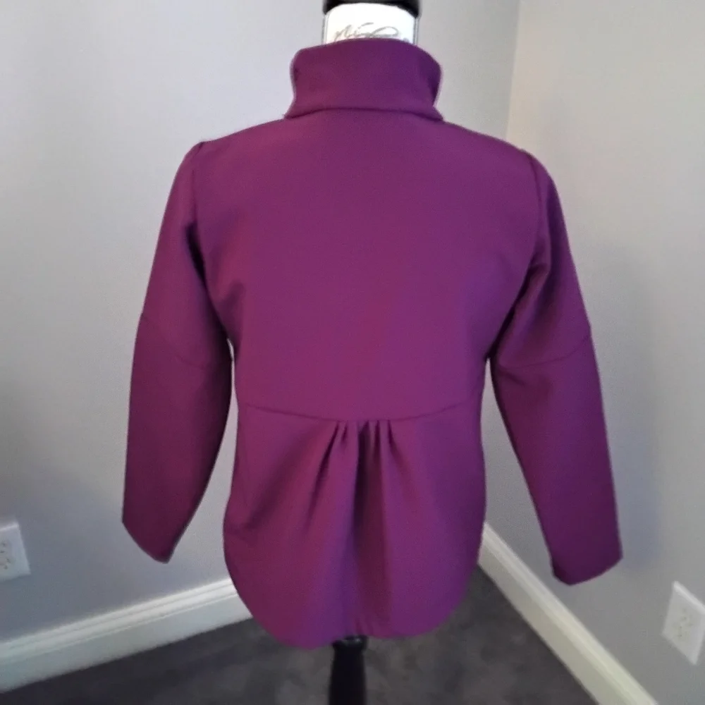 Girls Columbia Purple & Peach Full-zip Jacket - L